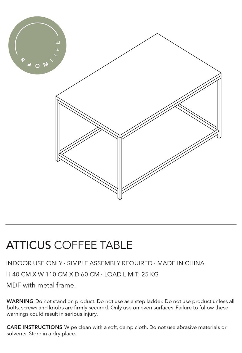 ROOMLIFE ATTICUS quick start guide