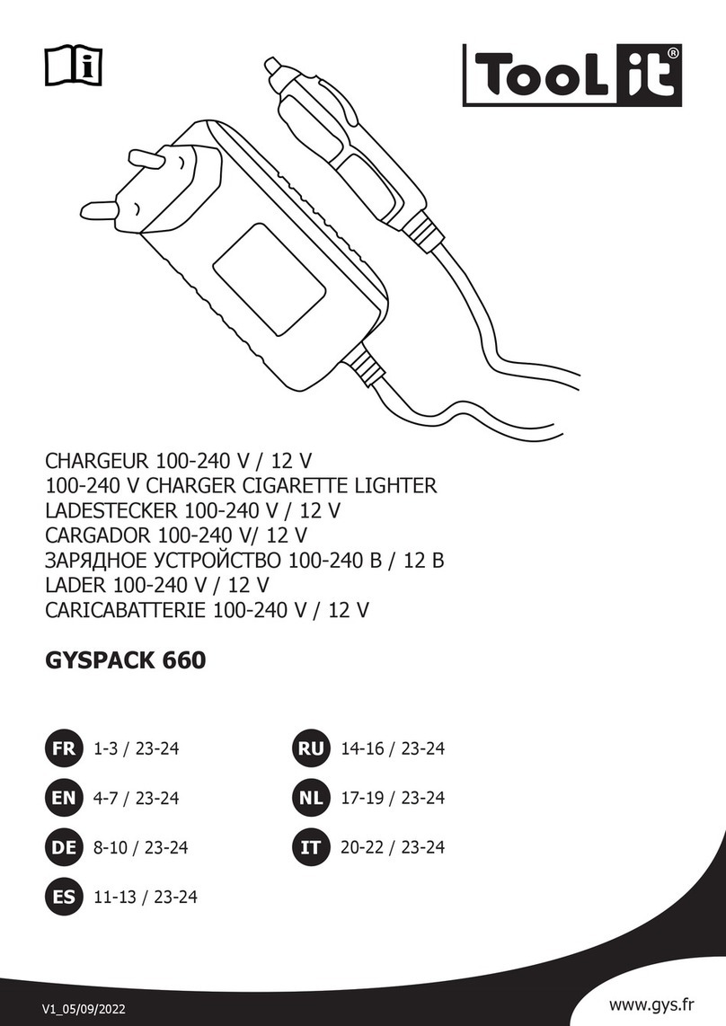 Tool it GYSPACK 660 manual