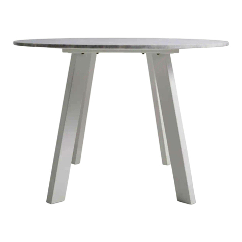 BluDot Right Round Table User manual