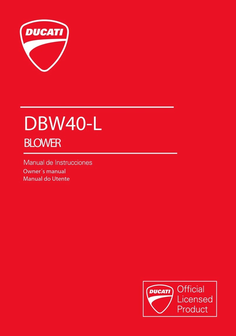 Ducati DBW40-L owner's manual