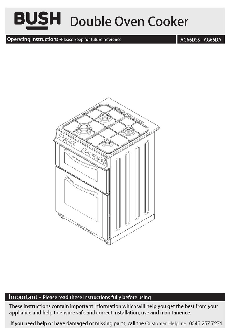 Bush AG66DSS User manual