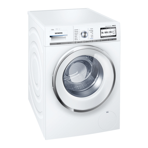 Siemens WMH6Y899DN Instruction manual and installation instructions