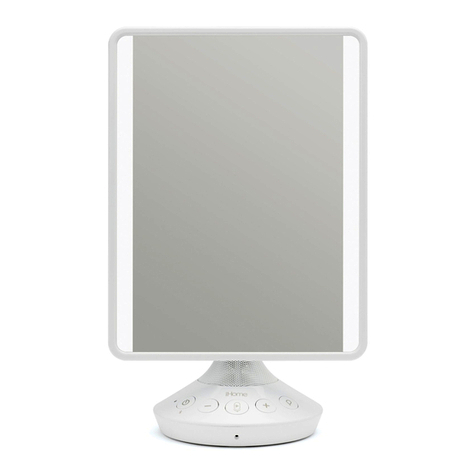 iHome Beauty REFLECT iCVBT2 quick start guide