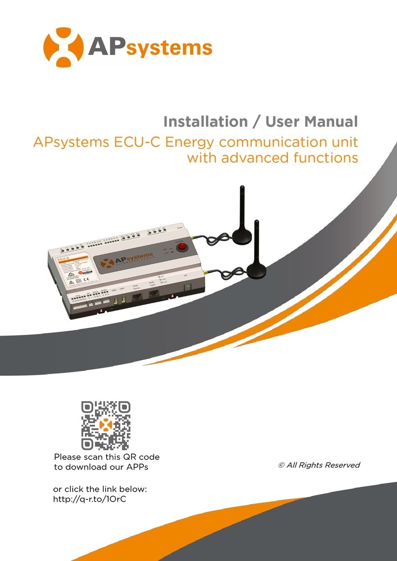 APsystems ECU-C Installation and user manual