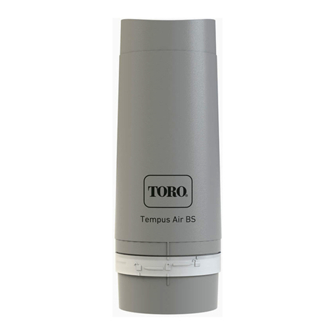 Toro Tempus Air BS User manual