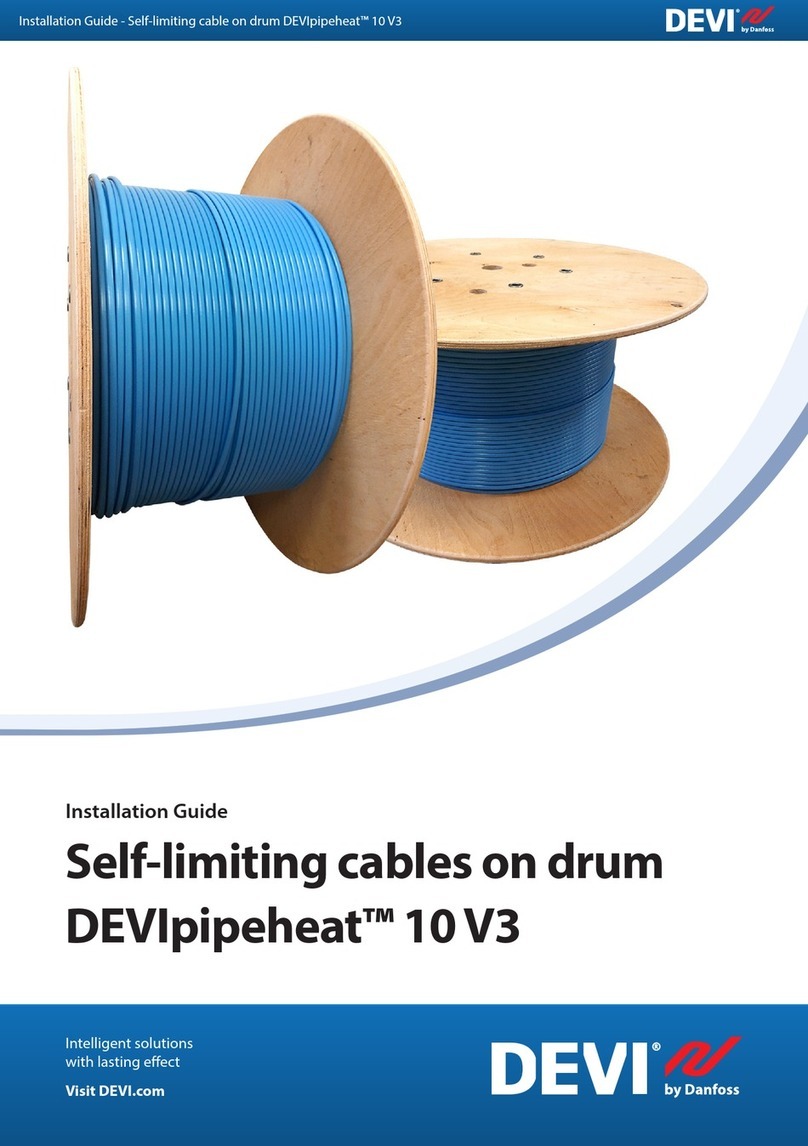 Danfoss DEVIpipeheat 10 V3 User manual