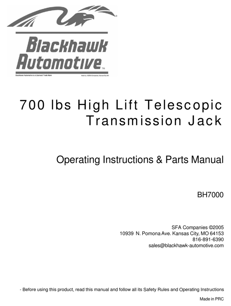 Black Hawk Automotive BH7000 Instructions for use