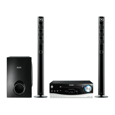 Sharp HT-DV40H Service manual