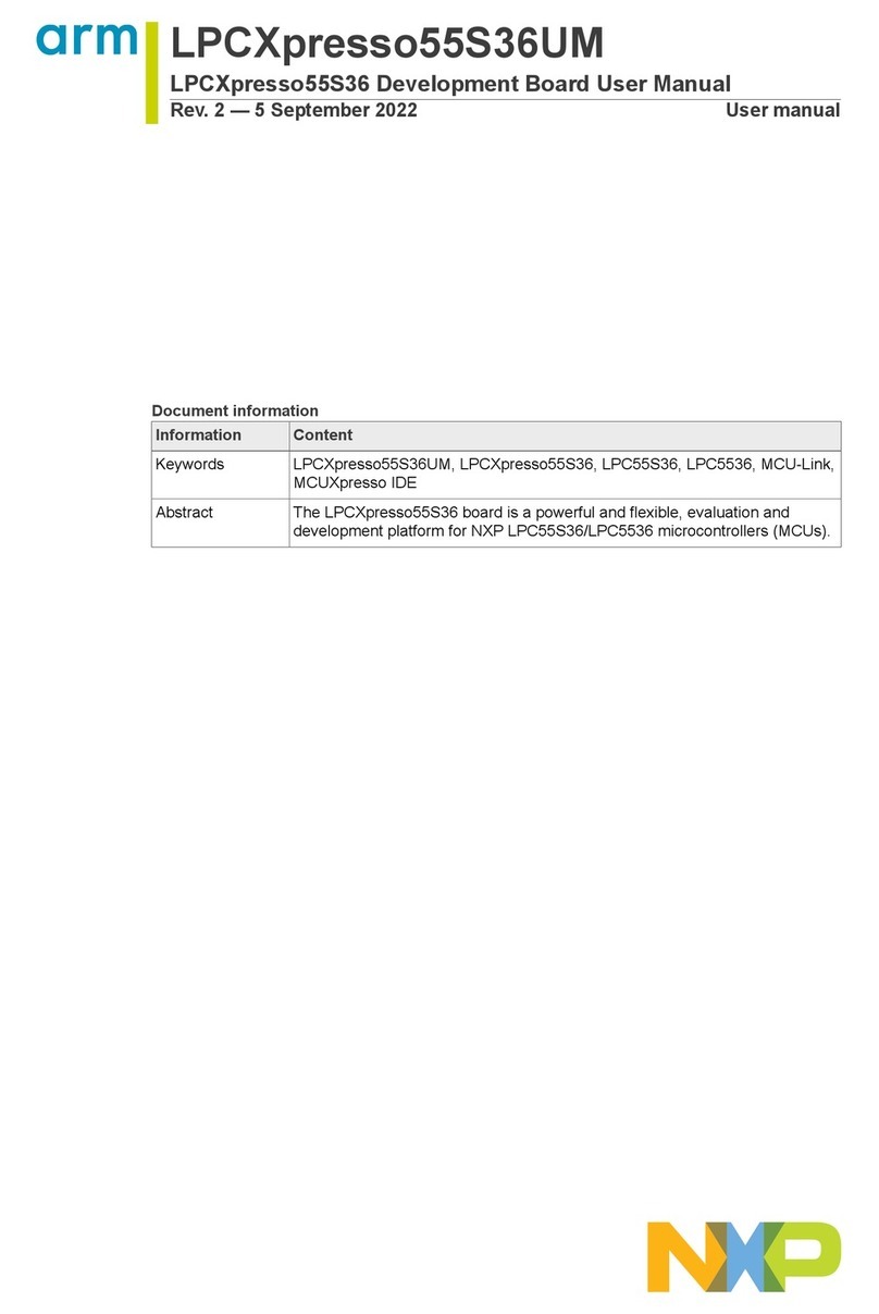 NXP Semiconductors arm LPCXpresso55S36 user manual