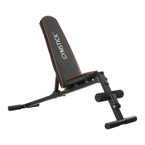 Gymstick MULTI BENCH user manual