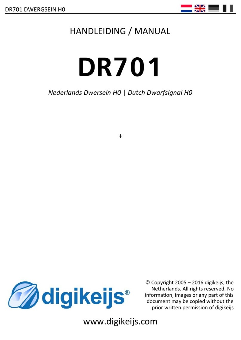 Digikeijs DR701 manual