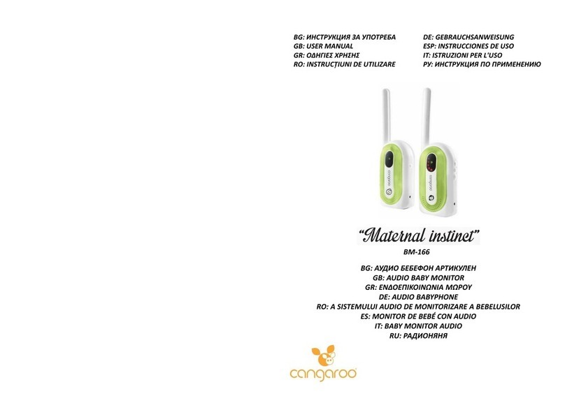 CANGAROO Maternal instinct BM-166 User manual