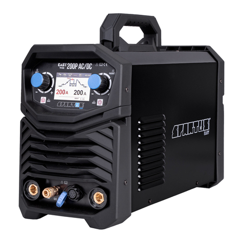 Spartus EasyTIG 200P AC/DC User manual
