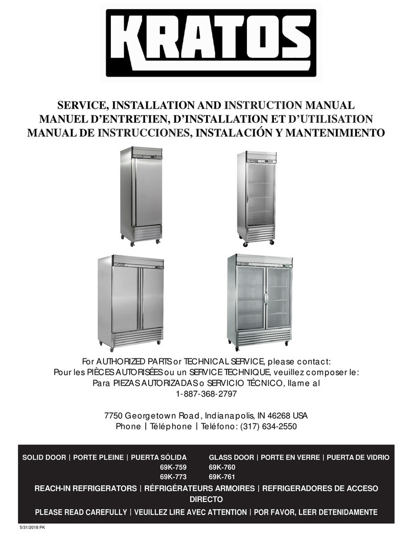 KRATOS 69K-761 Service, installation, and instruction manual