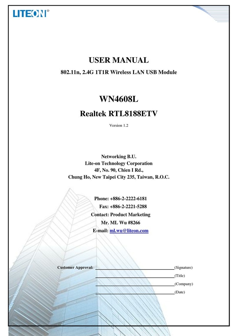 LiteOn WN4608L user manual