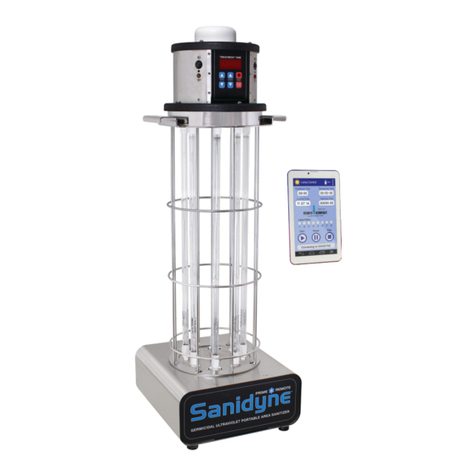 Atlantic Ultraviolet Sanidyne 40-0634C Installation operation & maintenance