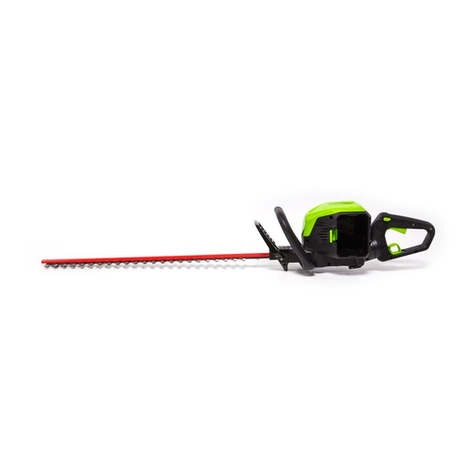 GreenWorks Pro HT60B210 User manual