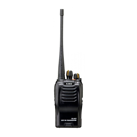 Alinco DJ-A41 User manual