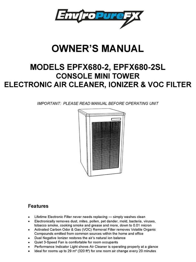 EnviroPureFX EPFX680-2 owner's manual
