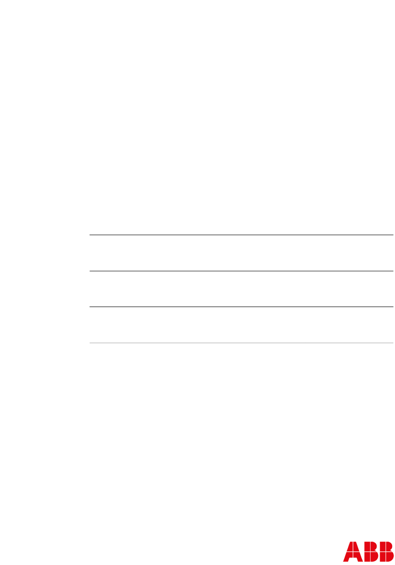 ABB HT593260 Operation manual