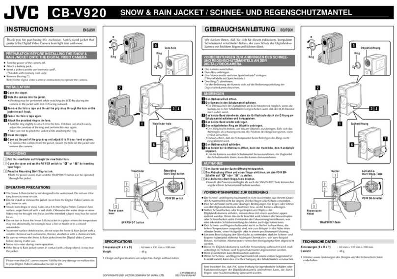 JVC CB-V920 User manual