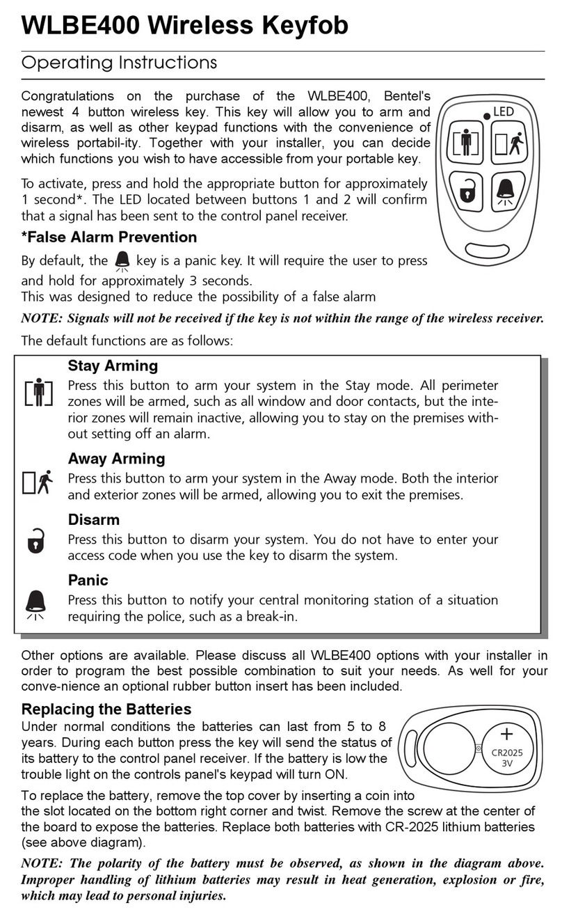 Vector WLBE400 operating instructions