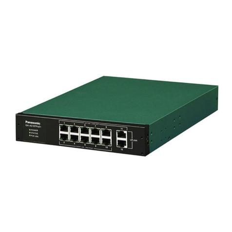 Panasonic GA-AS10TPoE+ Series User manual