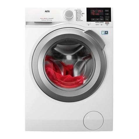AEG L6FBG49W user manual