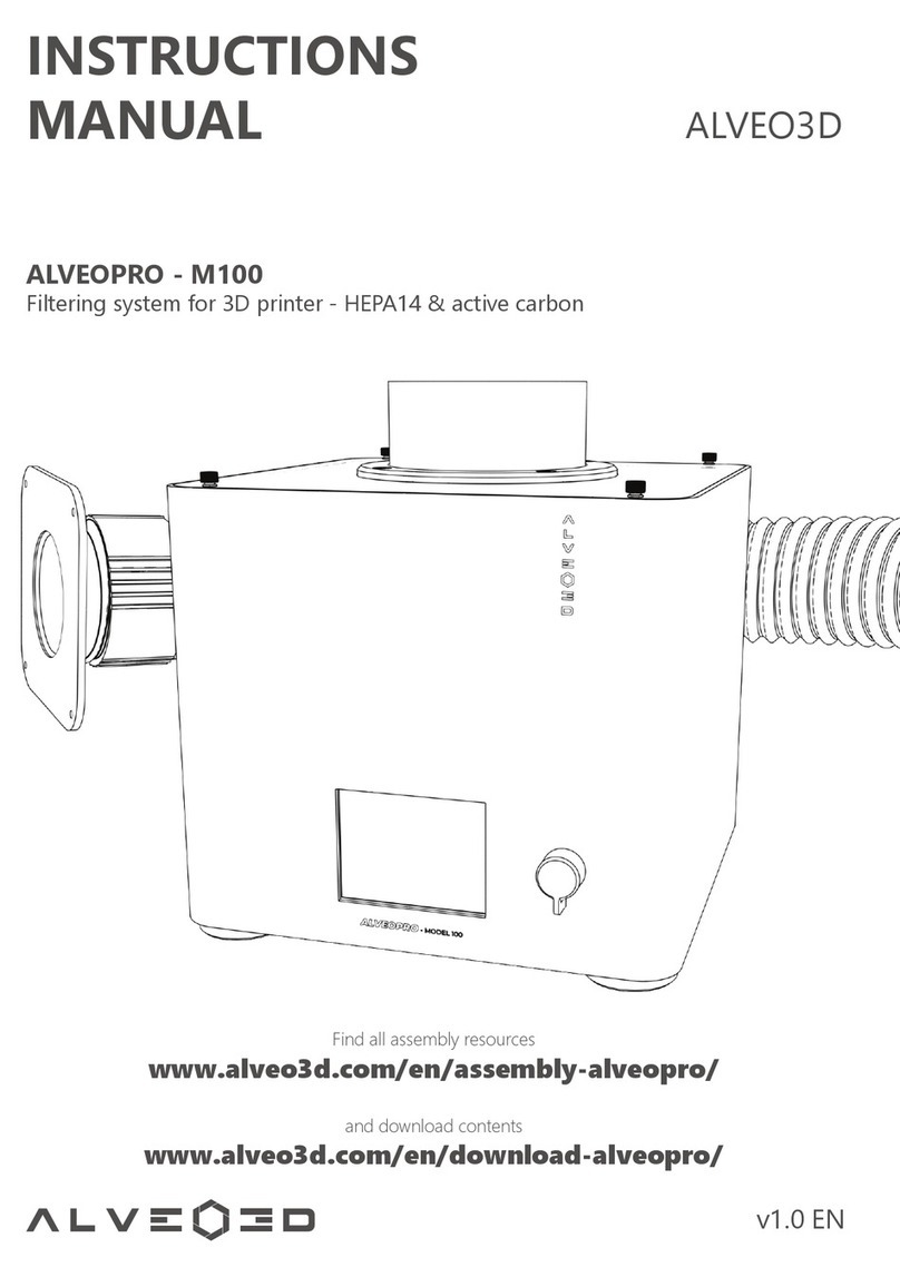 ALVEO3D ALVEOPRO - M100 User manual