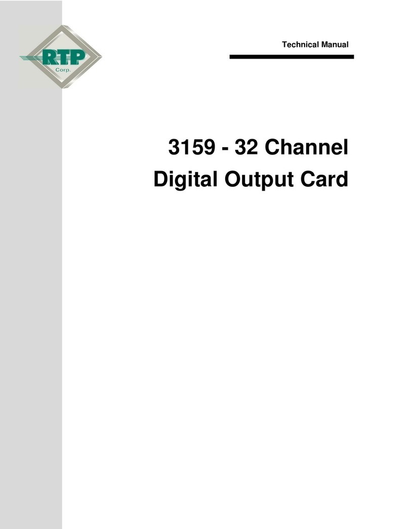 RTP 3159 Technical manual