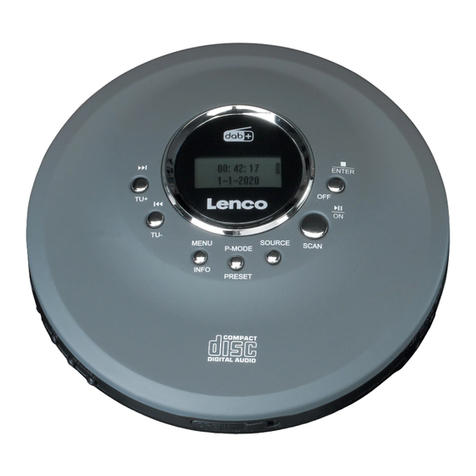 LENCO CD-400GY User manual
