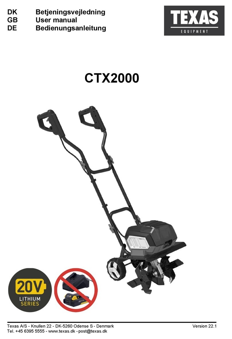 Texas Equipment CTX2000 user manual