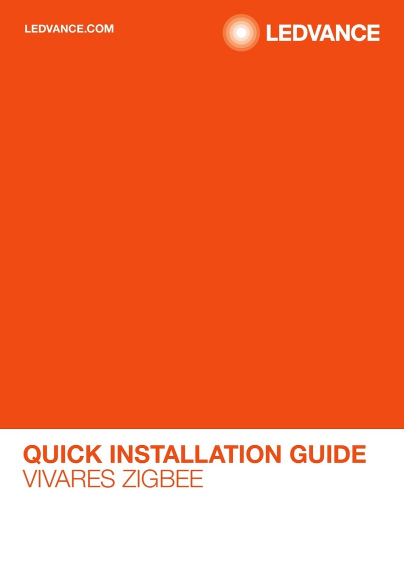 Ledvance VIVARES ZIGBEE Quick installation guide