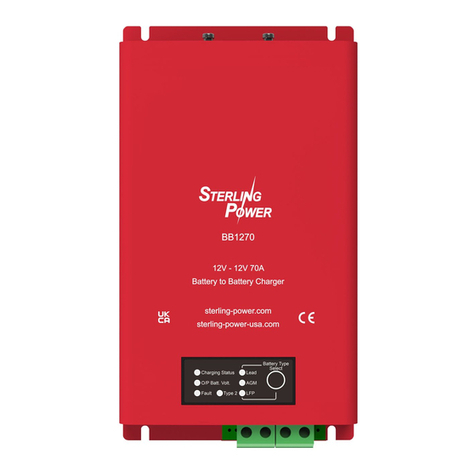 Sterling Power BBR User manual