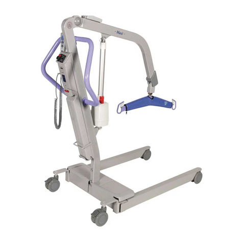 Arjo Maxi 500 Operating and Product Care Instructions