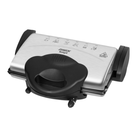 Johnson Multigrill Instructions for use
