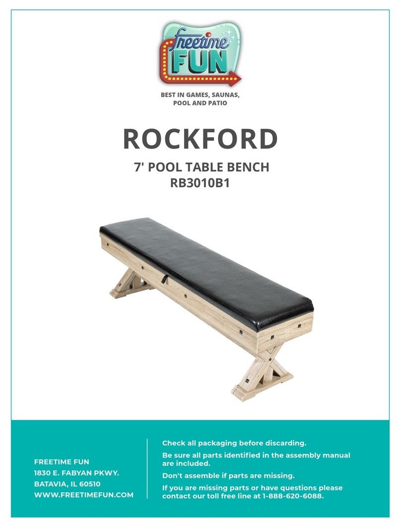 Freetime ROCKFORD RB3010B1 Assembly Freetime ROCKFORD RB3010B1 Assembly