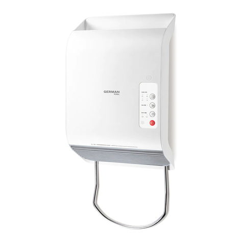 German pool HTW-320 user manual