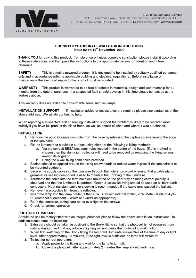 NVC BRONX instructions