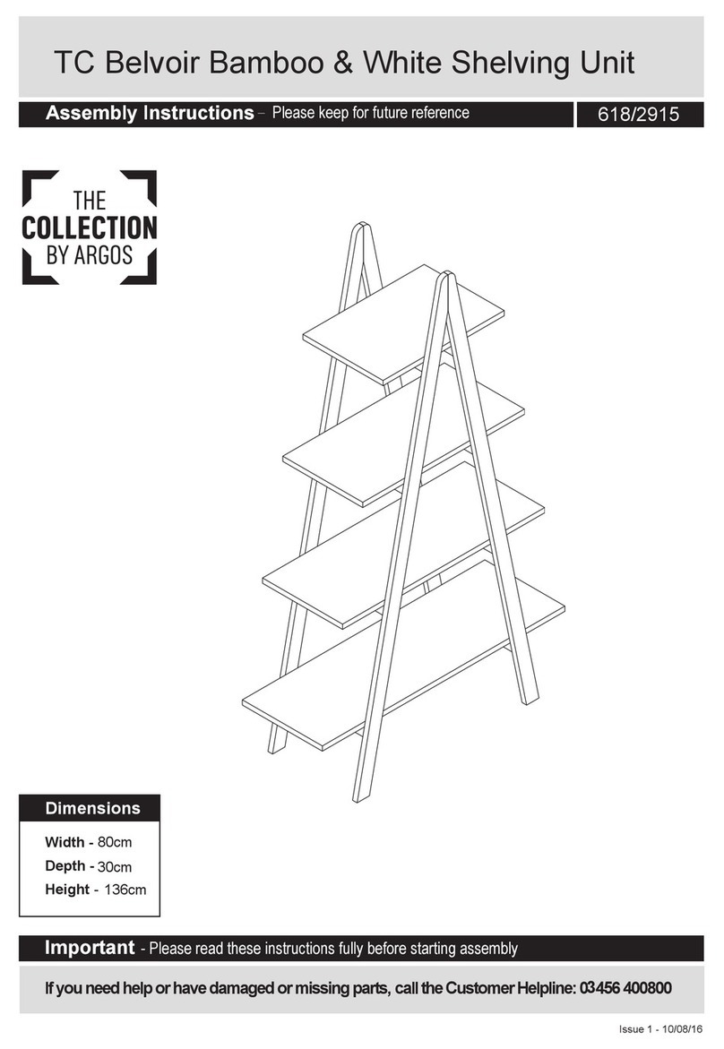 Argos 618/2915 Assembly instructions