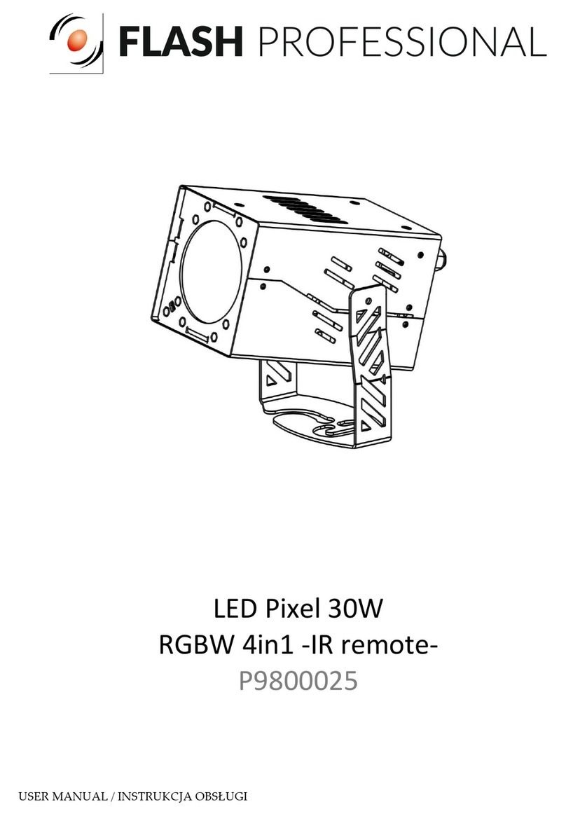 Flash professional P9800025 User manual