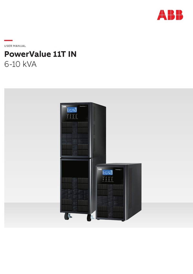 ABB PowerValue 11T IN user manual