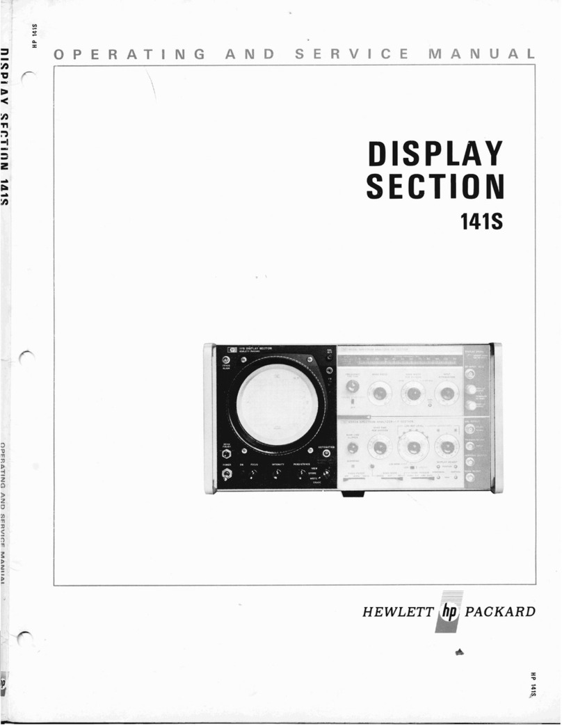 HP 141S Service manual