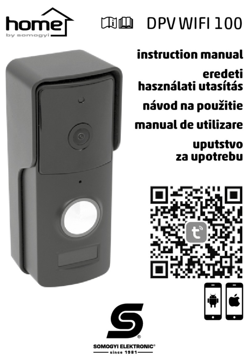 Somogyi home DPV WIFI 100 User manual