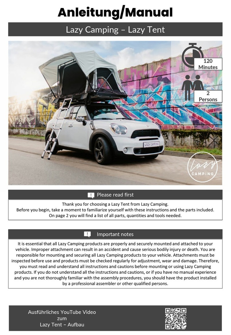 Lazy Camping Lazy Tent manual