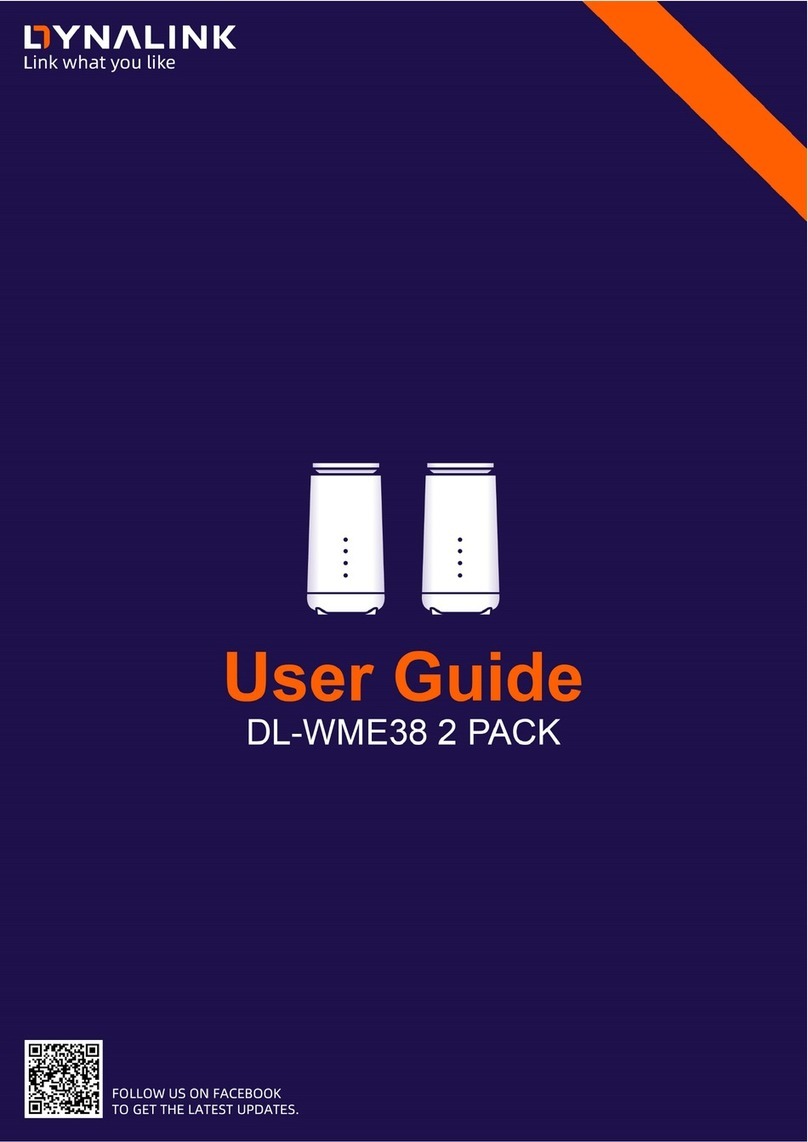 Dynalink DL-WME38 User manual