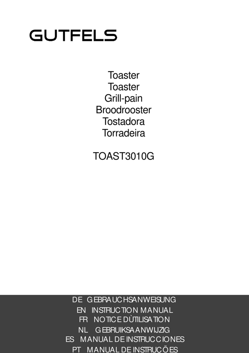 GUTFELS TOAST3010G instruction manual