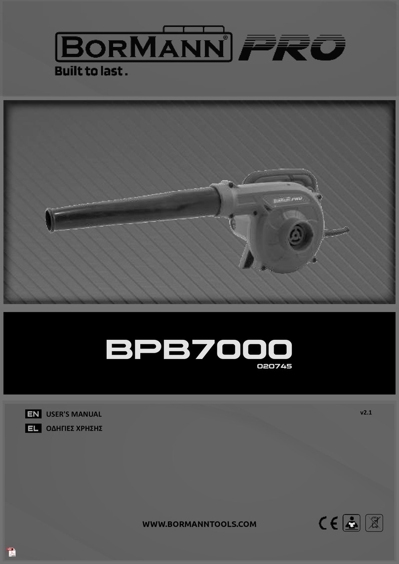 BorMann PRO BPB7000 user manual