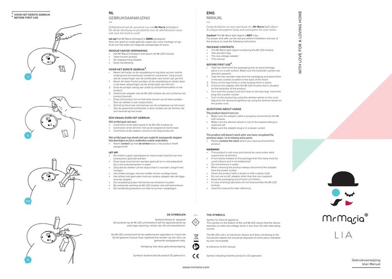 Mr Maria LIA user manual