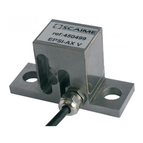 Scaime EPSIMETAL AX User manual